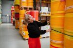 Transport packaging net bags